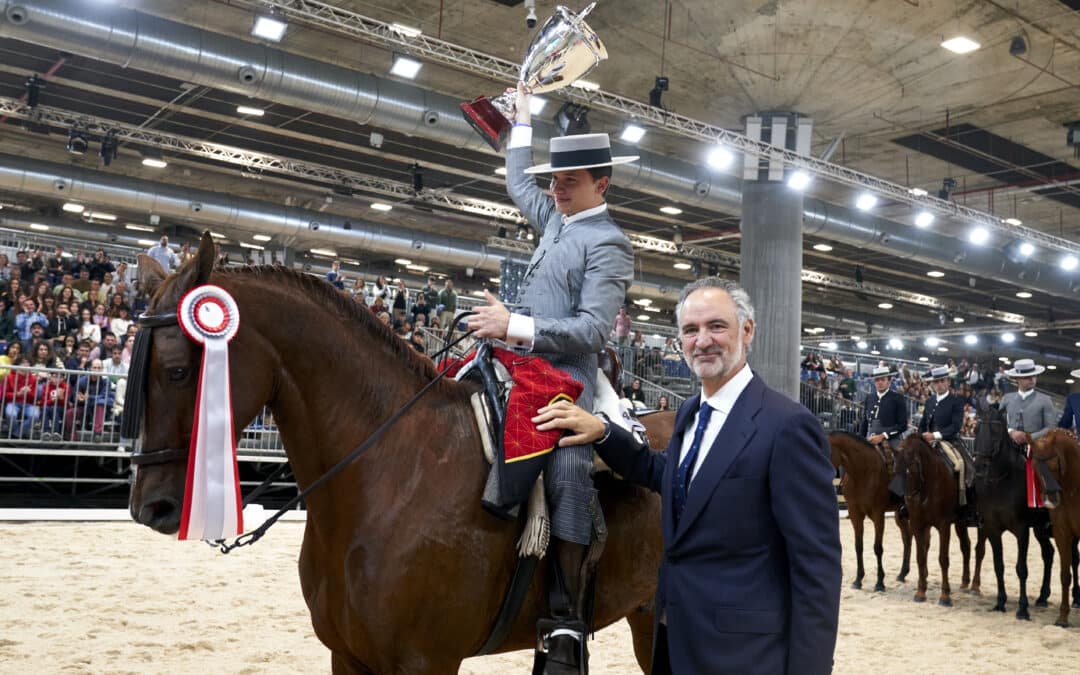 José Manuel Martín Casanova ganó por segundo año la Copa Vaquera Madrid Horse Week