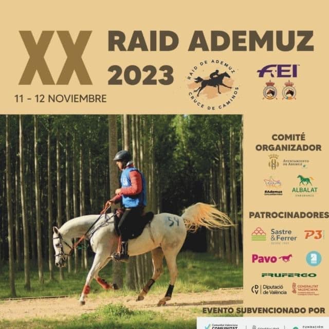 Copa de SM el Rey de Raid 2023 Campeonato de España de Raid Júnior 1* 2023 XX Raids Internacionales de Ademuz