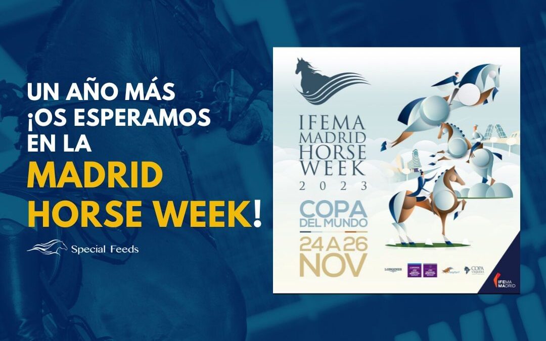 Lo mejor de la nutrición equina estará en Madrid Horse Week