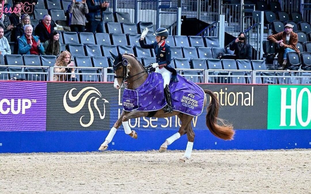 Dujardin y Fry, invencibles en el Gran Premio de la Copa del Mundo en Londres