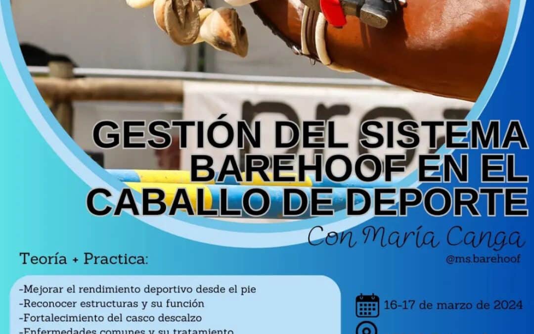 Nuevo clinic de Barehoof junto a María Canga