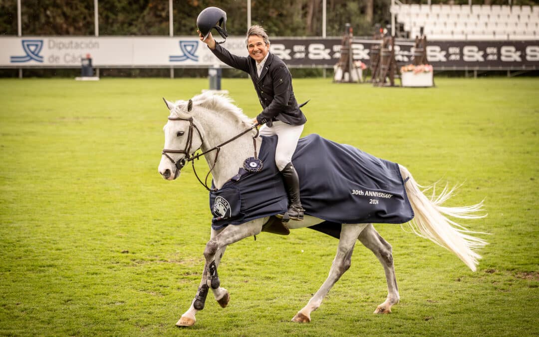 Callias y Jesús Garmendia, el mejor binomio español en el Gran Premio Andalucía del CSIO3* Andalucía October Tour