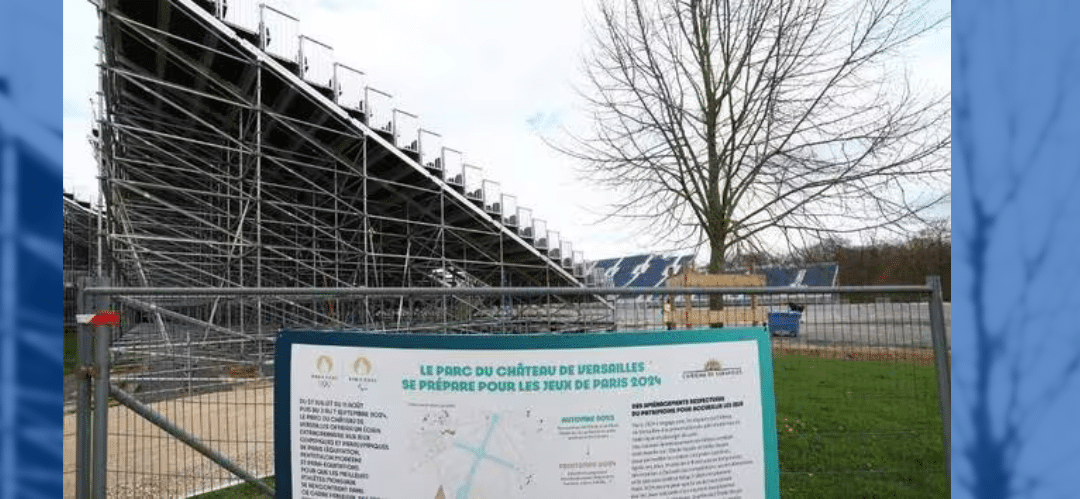 JJ.OO. 2024. Las obras del sitio donde se celebraran las pruebas de equitación en Versalles se suspenden por «peligro grave e inminente»