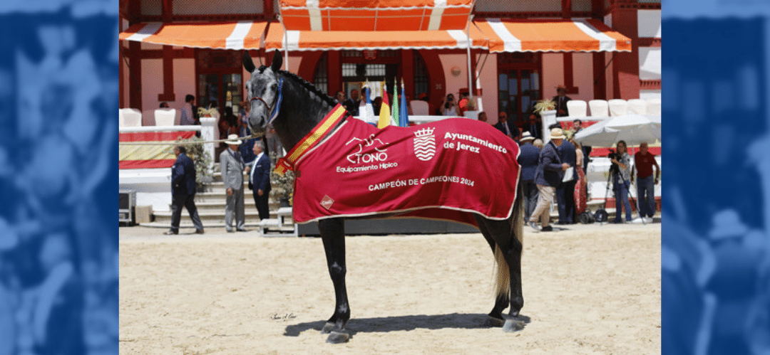 Cuauhtémoc Mor, triunfa en la Feria del Caballo de Jerez 2024