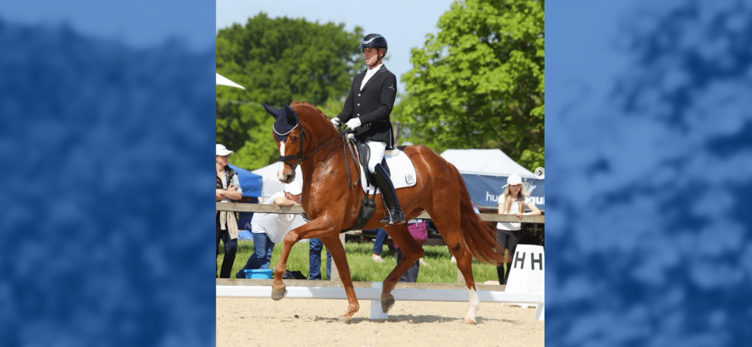 Carl Hester y Quinn G en el All England Dressage Festival de Hickstead