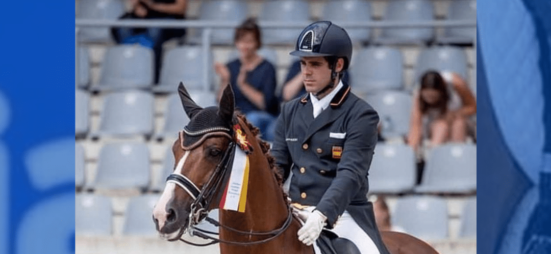 Antonio Laiz ganador de la Intermedia I en el Campeonato de España de Doma Clásica 2024