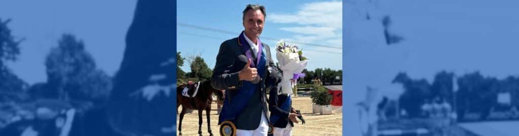 Diego Usón Campeonato Europeo de Salto de Veteranos 2024