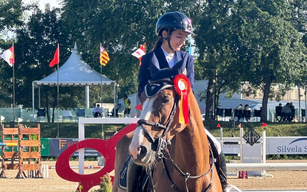 Carmen Bernal Medina y Kiana De La Chapelle cuartas en Infantiles en el Campeonato de España