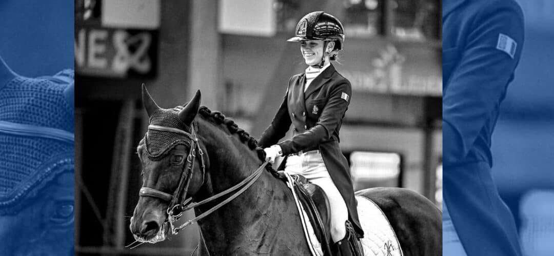 Mado Pinto retira a su caballo  