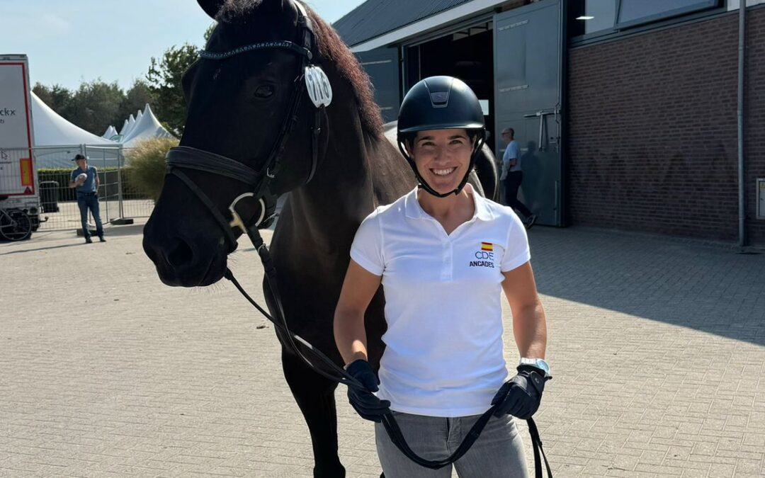 Dinna Marq ya tiene el ok para empezar el Campeonato del Mundo de Caballos Jóvenes de Doma Clásica