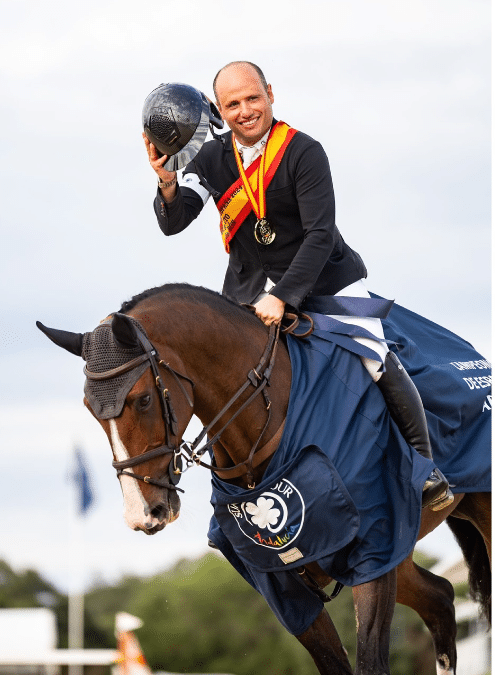 Julio Arias, ganador absoluto del Campeonato de España de Salto de Obstáculos