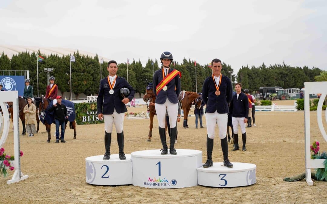 Quinta jornada del Andalucía October Tour, donde se impusieron las primeras medallas del Campeonato de España de Salto de Caballos Jóvenes