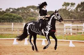 ¡Caballos disfrazados para un Halloween inolvidable!