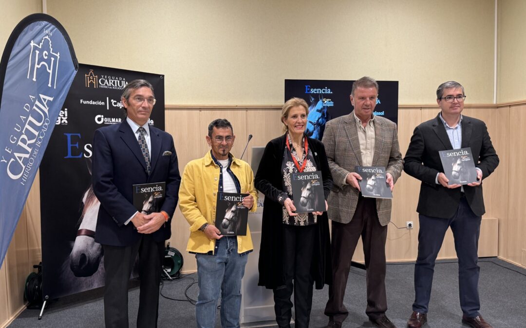 Yeguada Cartuja Hierro del Bocado presenta el libro «Esencia: 5 siglos del caballo cartujano»