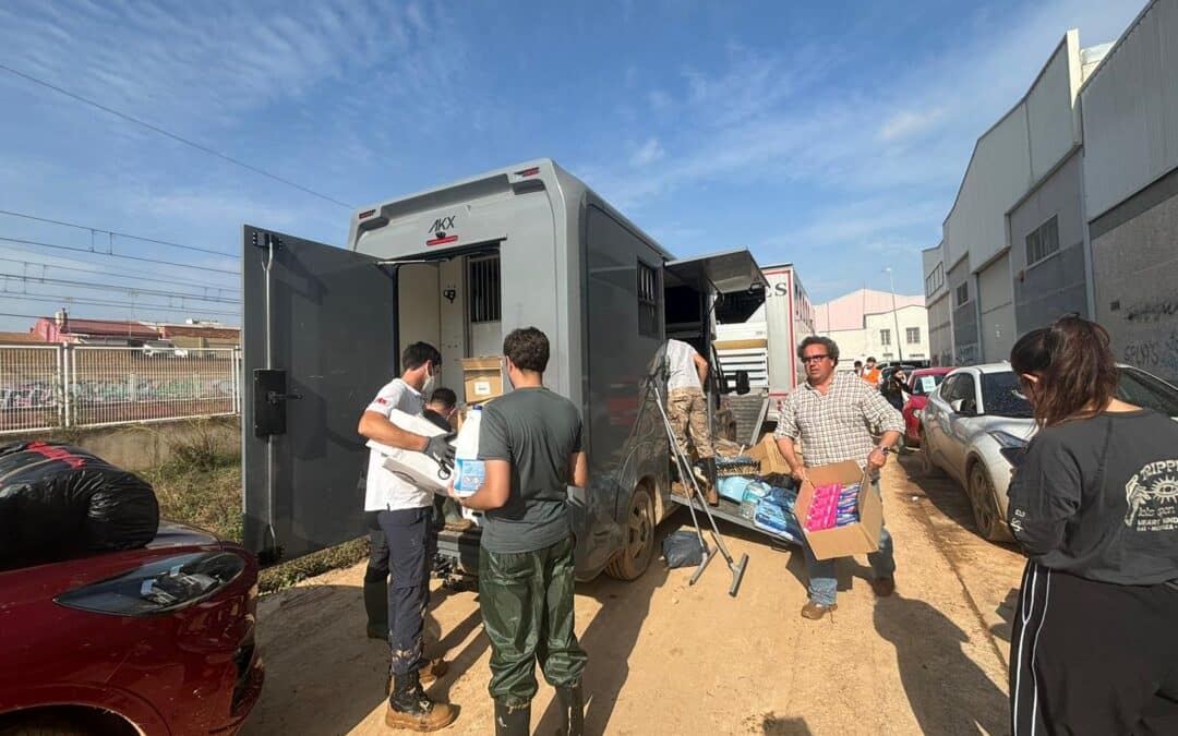 Galopando por Valencia, primer convoy entregado