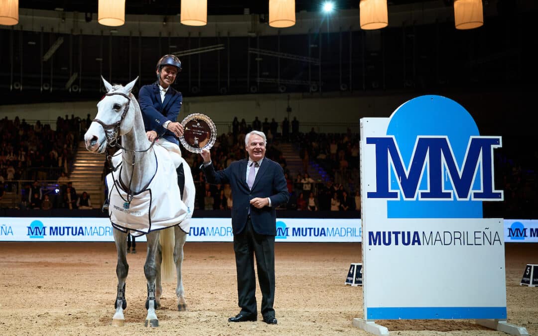 Jesús Garmendia, ganador de la primera prueba grande del CSI5*-W IMHW