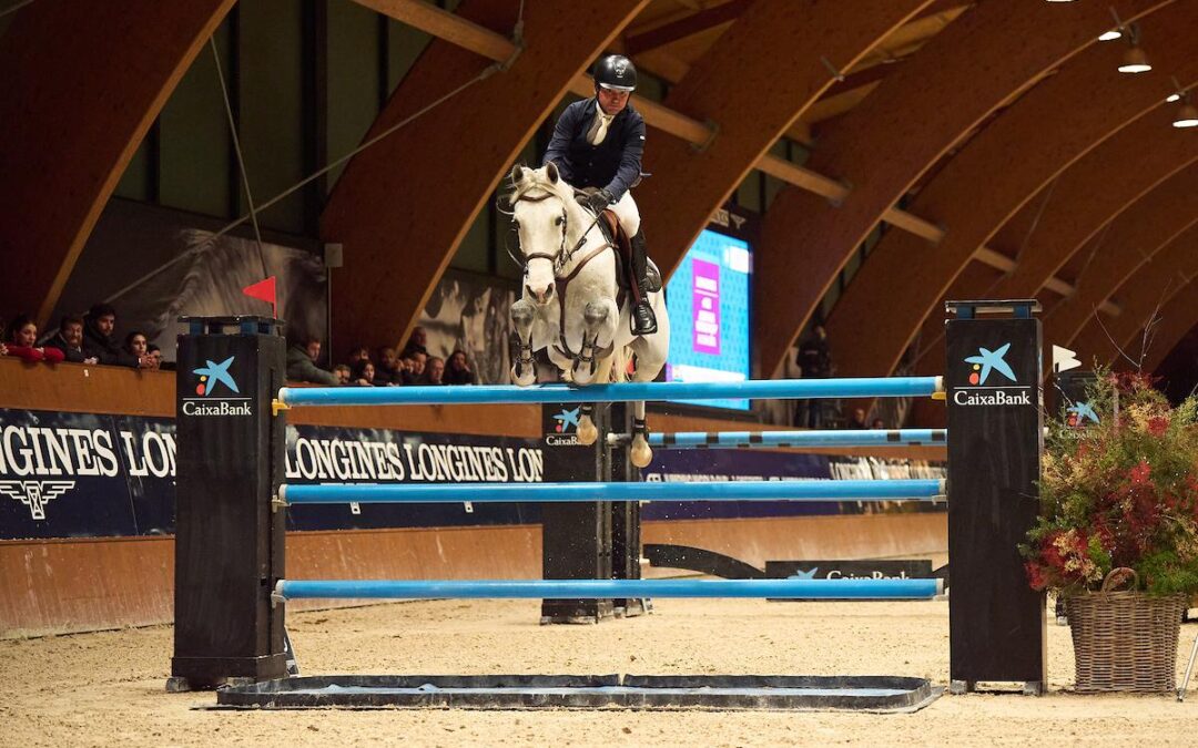 Jesús Garmendia y Callias, terceros en el Gran Premio del CSI5″-W de Casas Novas