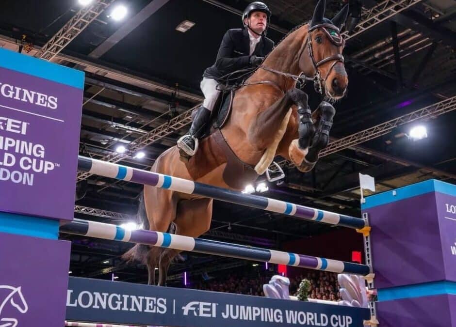 El sueño de Darragh Kenny: conquistar la Longines FEI Jumping World Cup™ en Londres