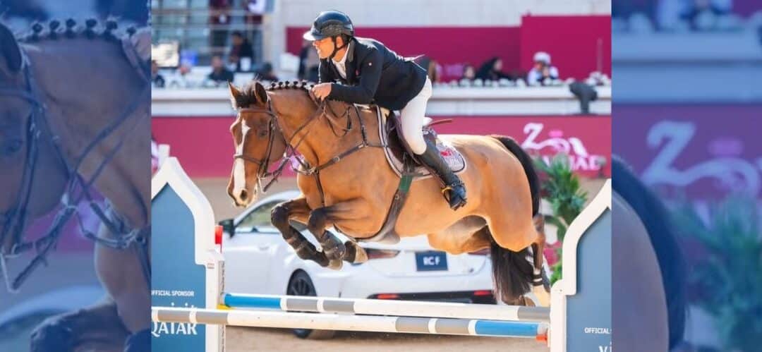 Mariano Martínez Bastida, cuarto en el Gran Premio del CSI4* en el Doha Tour 2025