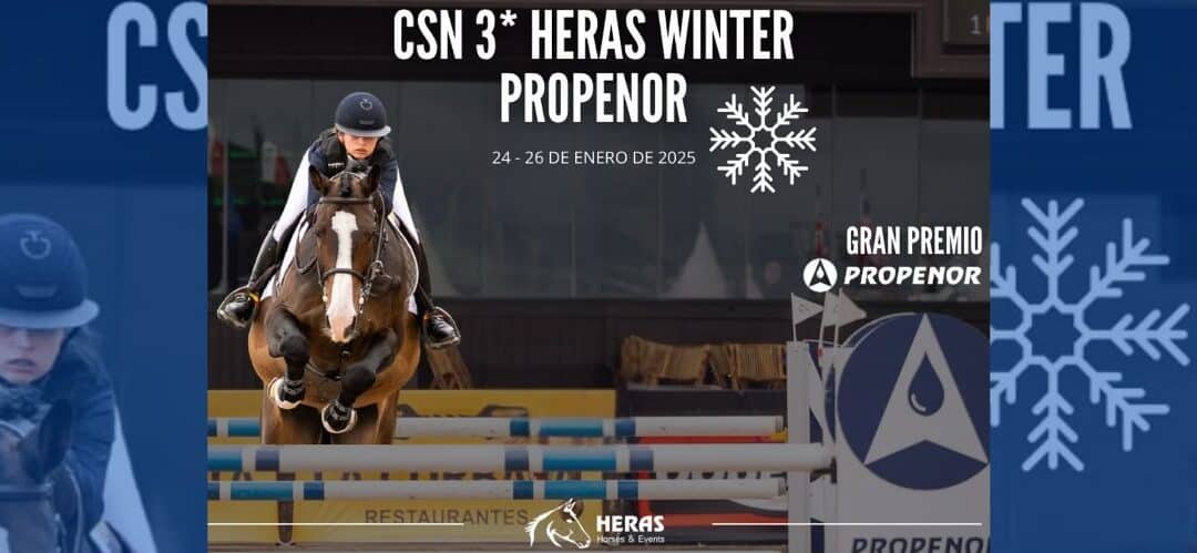 El CSN3* Heras Winter Propenor inaugura la temporada 2025