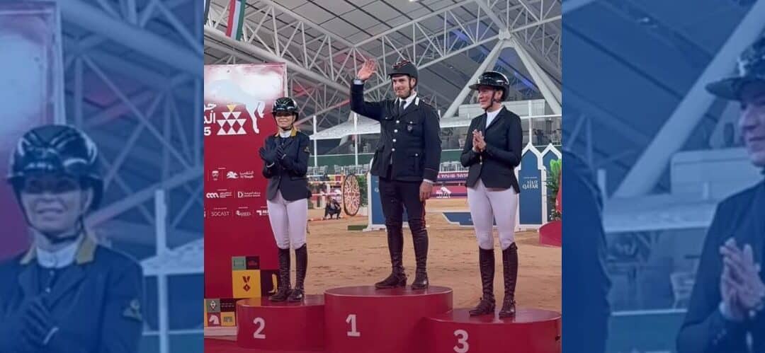 Emanuele Gaudiano conquista el Gran Premio CSI2* del Doha Tour 2025