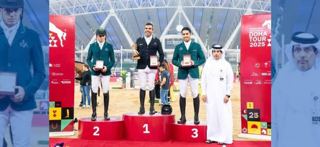 Mariano Martínez Bastida suma otra victoria en el Doha Tour, ahora en el CSI4*-W