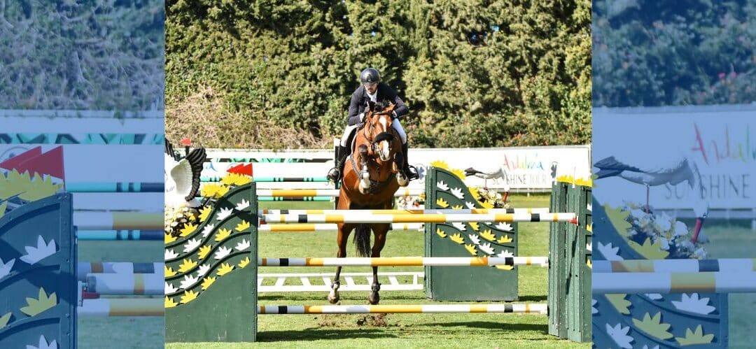 Jornada exitosa para Alex Codina con doble escarapela en el CSI4* del Andalucía Sunshine Tour