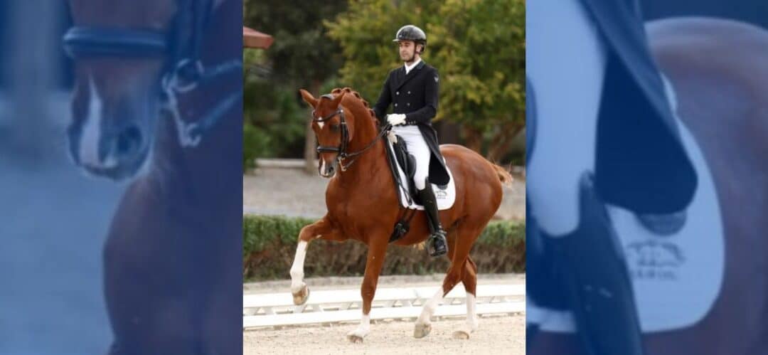 Alejandro Asencio cierra la primera semana con un segundo puesto en el CDI3* Gran Premio Freestyle