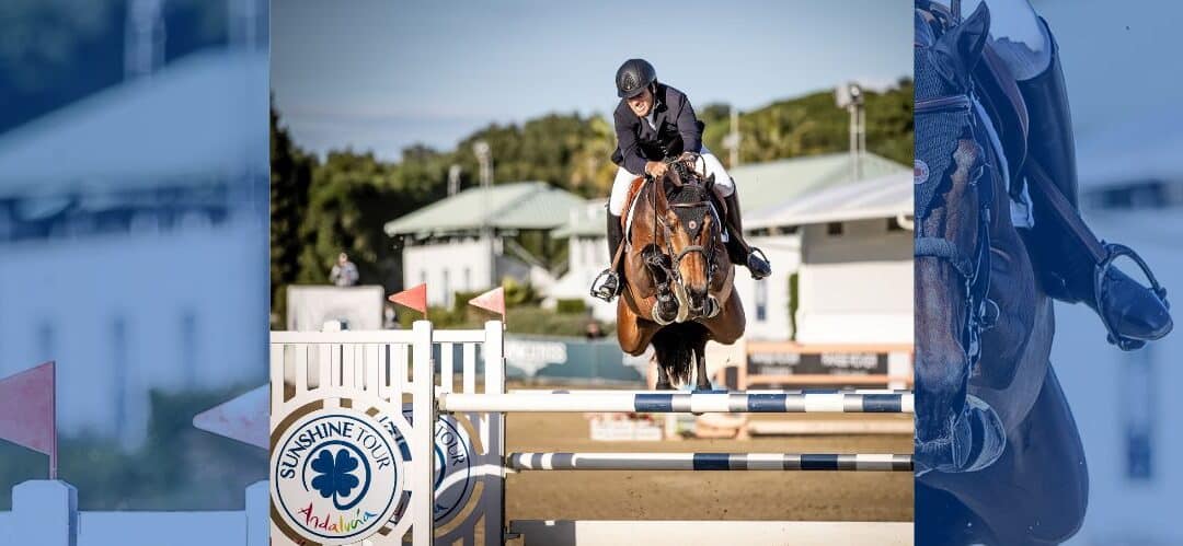 Pedro Veniss, ganador del GP CSI2* en el Andalucía Sunshine Tour: “Siempre intento ganar, pero en este deporte no es fácil”