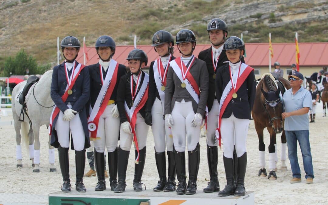 Cuadro ganador del Campeonato de Castilla y León de Doma Clásica