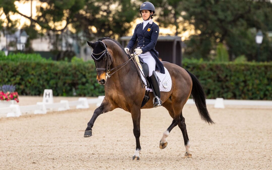 Cristina Torrent, cuarta con Kadanz en el CDI1* de Mâcon Chaintré