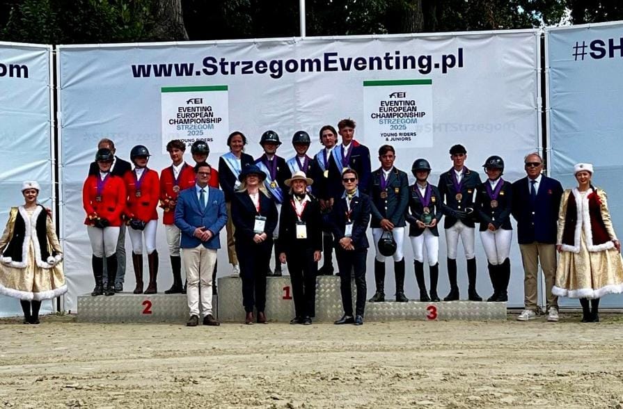 El equipo junior español alcanza el bronce en el Europeo de Concurso Completo