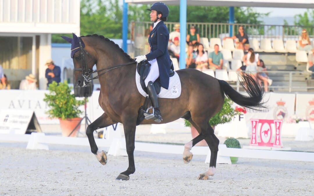 Beatriz Ferrer-Salat, la mejor española en el Gran Premio del Campeonato de Europa Absoluto de Doma Clásica