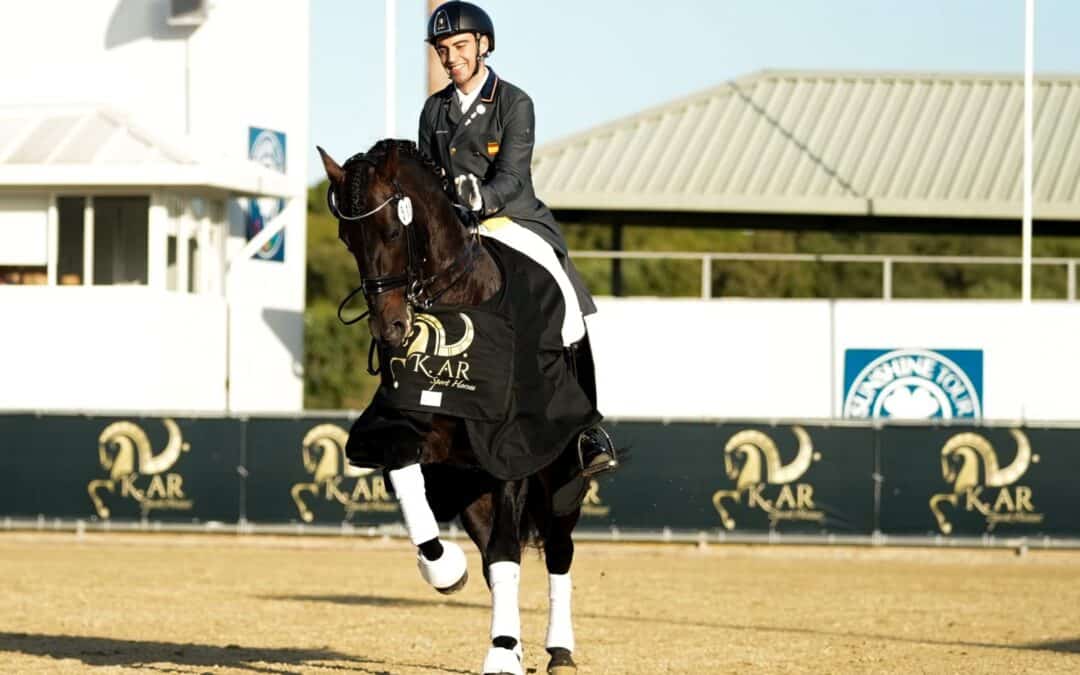 Javier Guillén Callejas y Resuelto AS vencen la primera calificativa de Jóvenes Jinetes