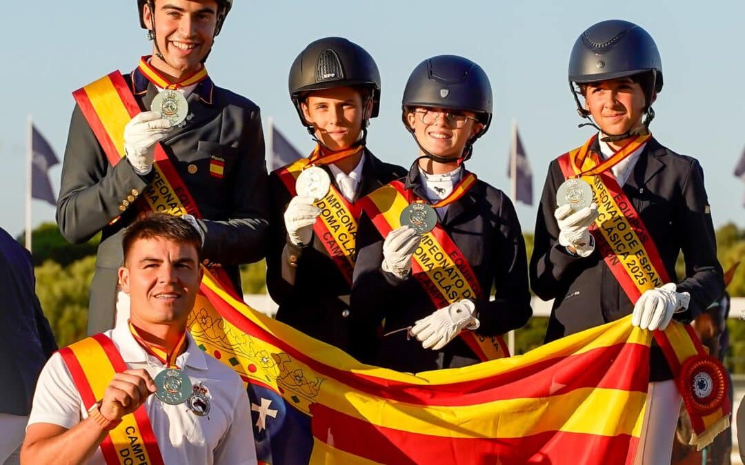 El equipo aragonés Goya vence el Campeonato de España de Menores de Doma por equipos