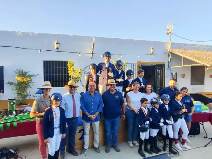 El Puerto de Santa María acogió la XI Copa de Andalucía de Doma Clásica con récord de binomios participantes