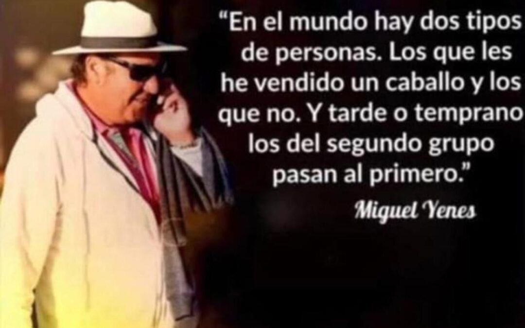 Miguel Yenes es un fenómeno