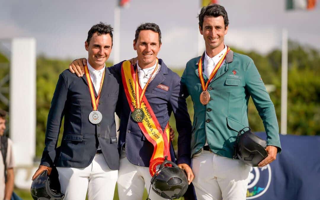 Ilena du Maragnac, con Kevin González de Zárate, oro en 7 años