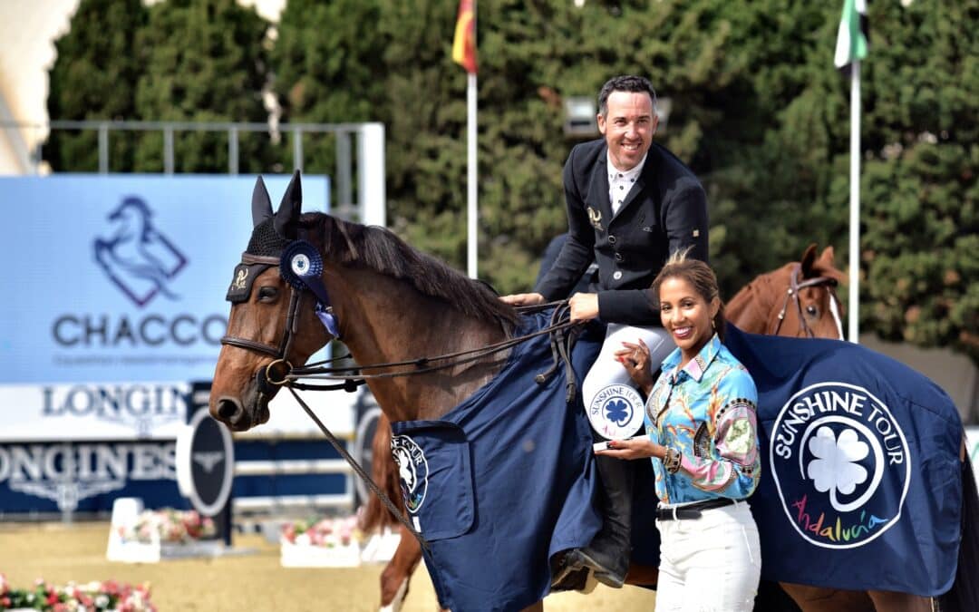Joel Vallés Rosell con Dahna de Ponthual KAR, primeros en el Trofeo Chacco Marketing del CSIO3* V Andalucía October Tour