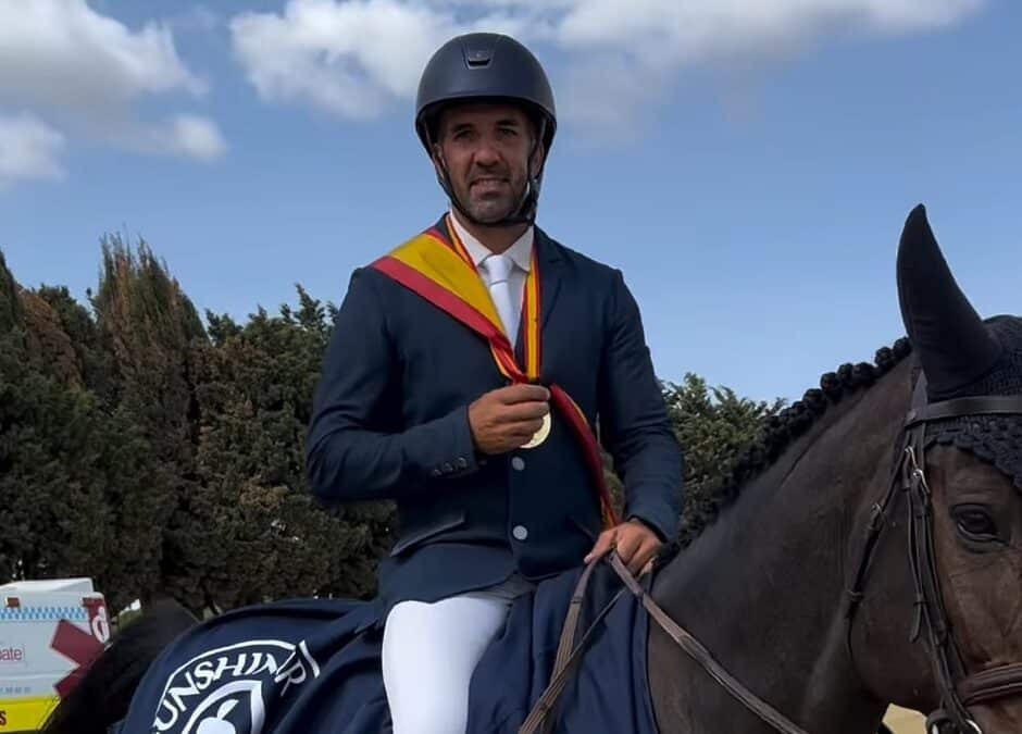 Alejandro Fernández Sánchez se corona campeón de España en la categoría de Clásico 1.20 m 