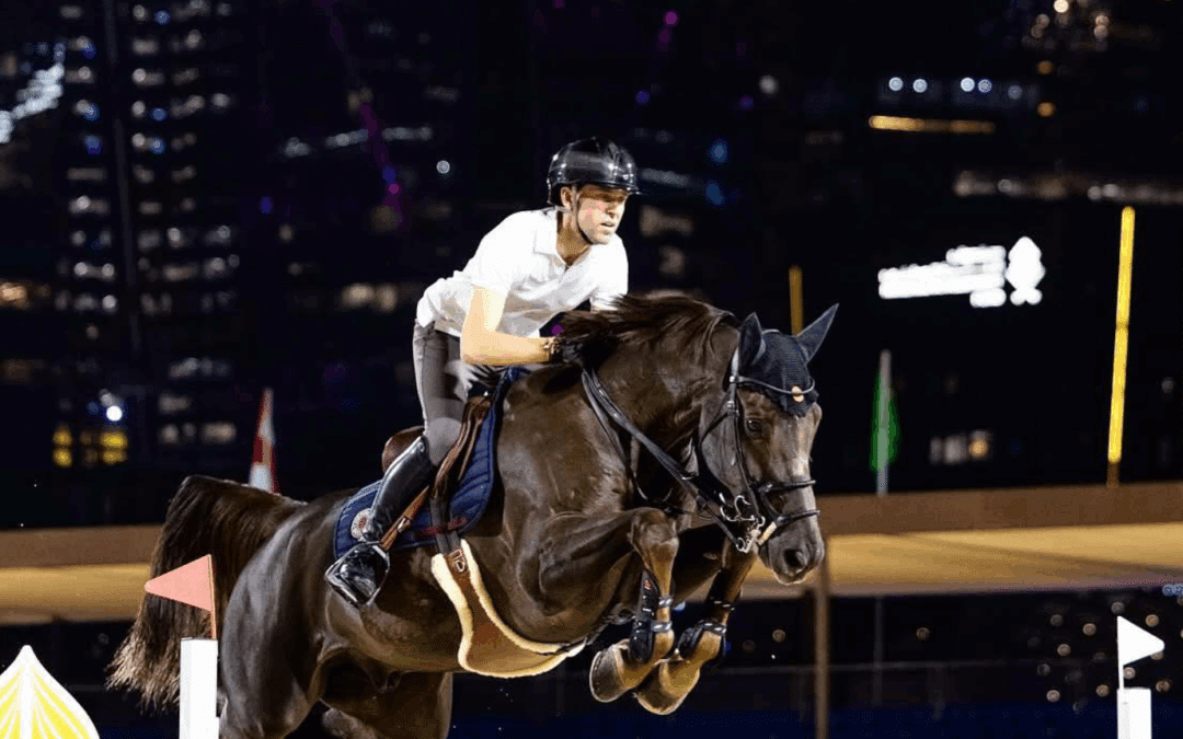 Simon Delestre volvió a la competición tras una operación de espalda