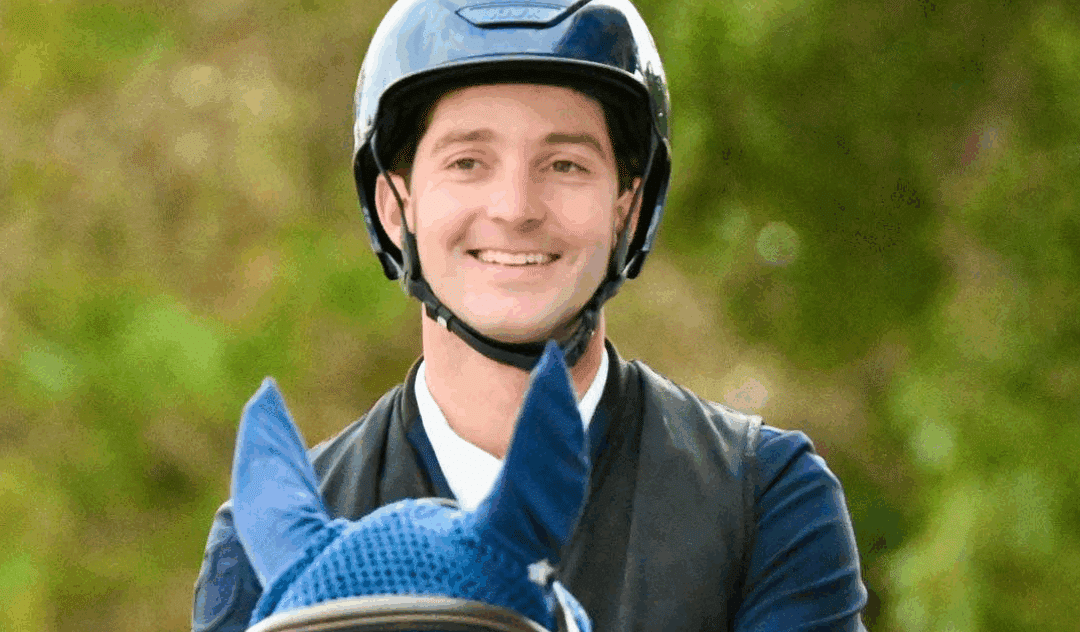 Luis Fernando Larrazábal, en el podio de la primera calificativa de los Juegos Bolivarianos 2025