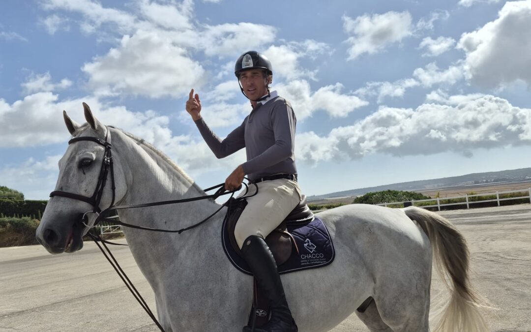 Armando Trapote y Caept’n Hook, cuartos en la prueba de 1.55 metros del CSI5*-W en Verona