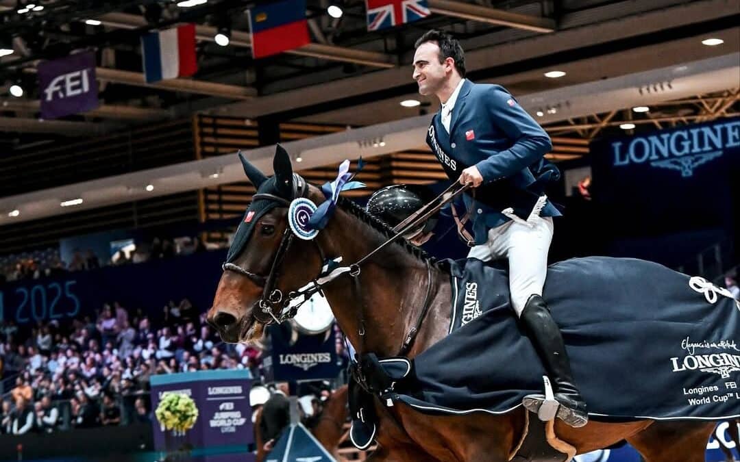 Olivier Perreau se impone con GL Events Dorai d’Aiguilly en la Longines FEI Jumping World Cup Lyon