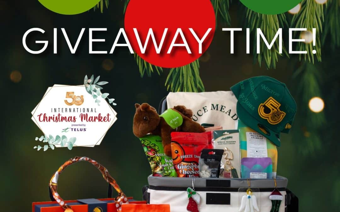 Spruce Meadows lanza un sorteo navideño con acceso al International Christmas Market