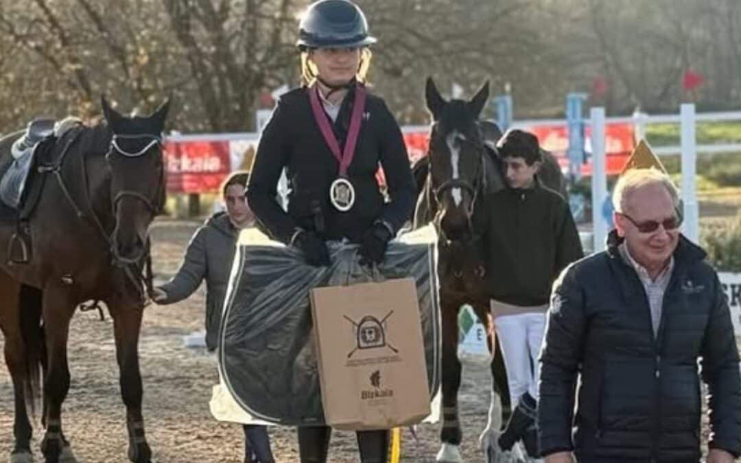 Martina Garmendia Ajuria comenzó a competir a Furiazzo De L’Aubree